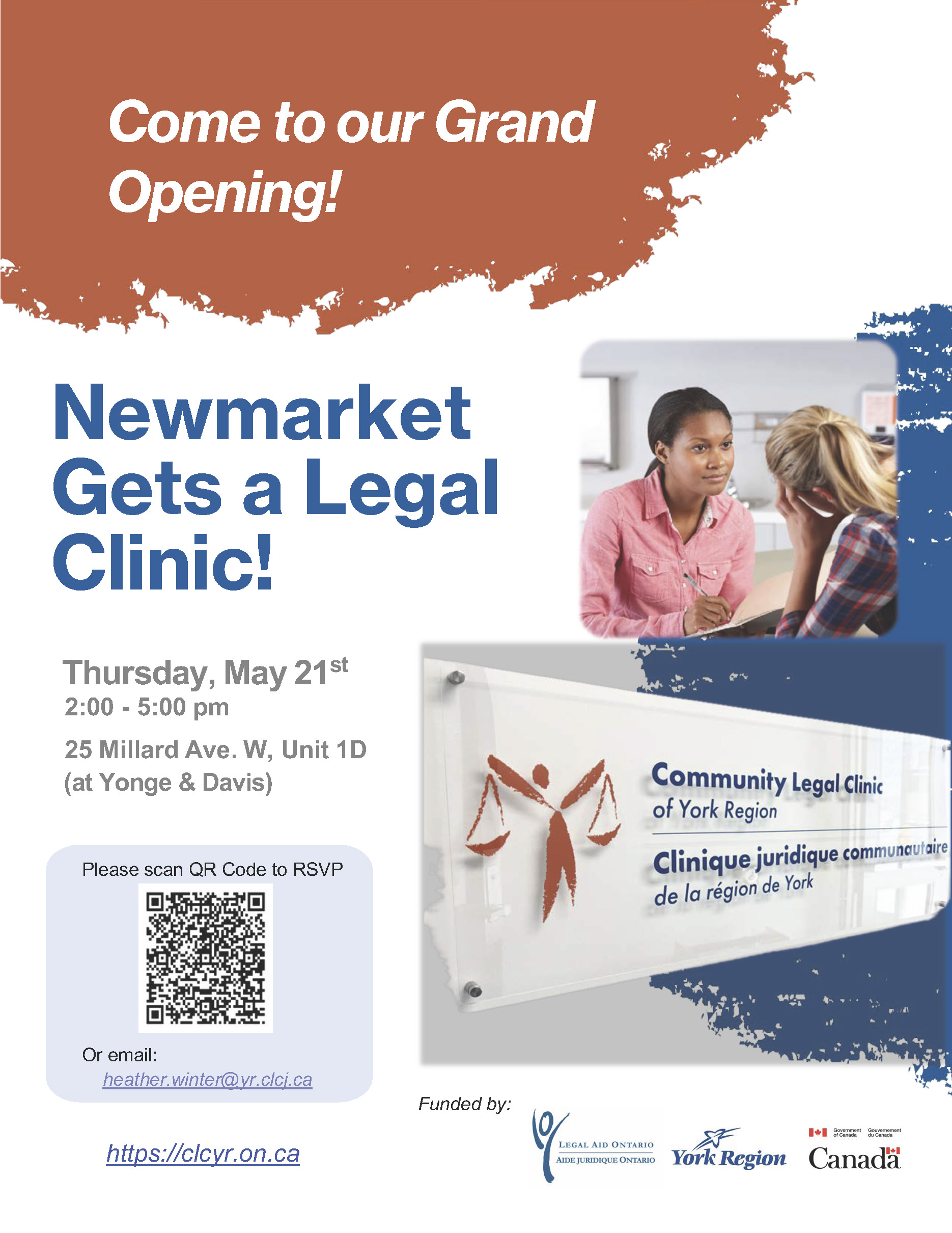 CLCYR Grand Opening Invitation